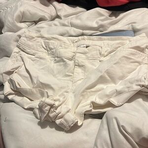 White shorts, old navy, size 2
